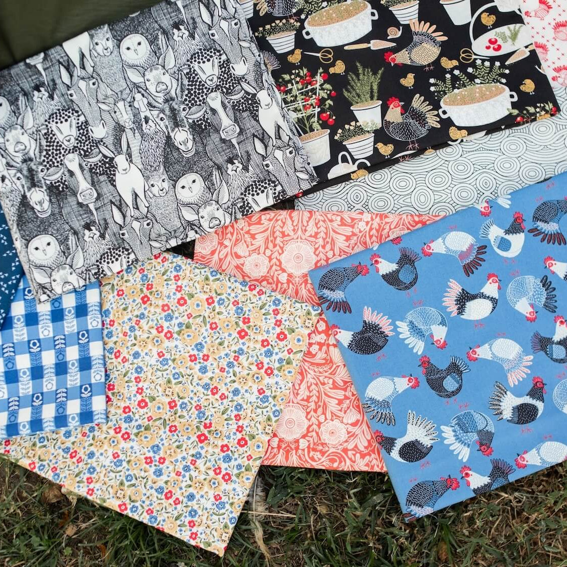 Cluck & Blossom Quilt Pattern