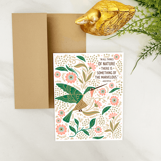 Hummingbird Card