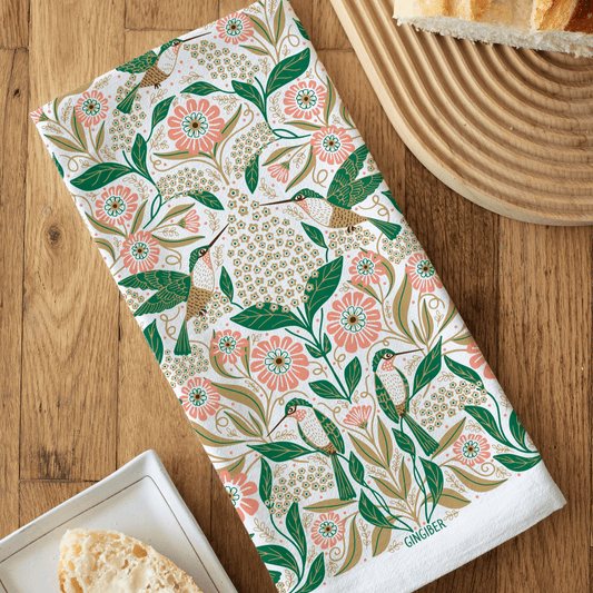 Hummingbird Tea Towel