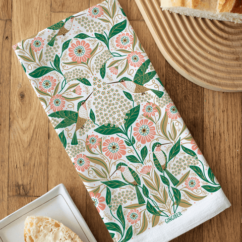 Hummingbird Tea Towel