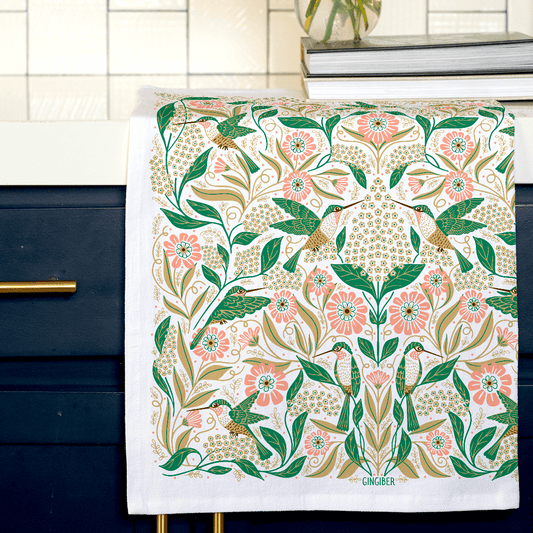 Hummingbird Tea Towel