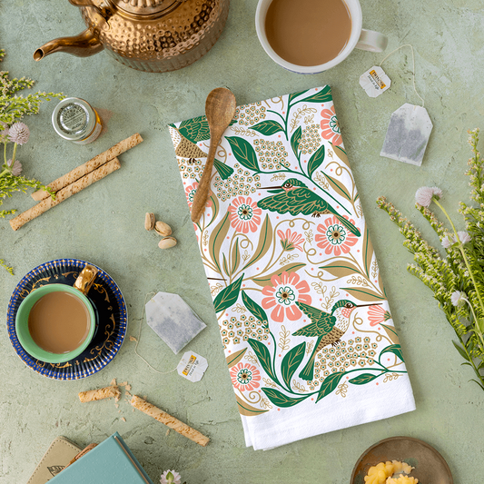 Hummingbird Tea Towel