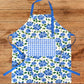 Hydrangea Apron and Tea Towel Gift Set