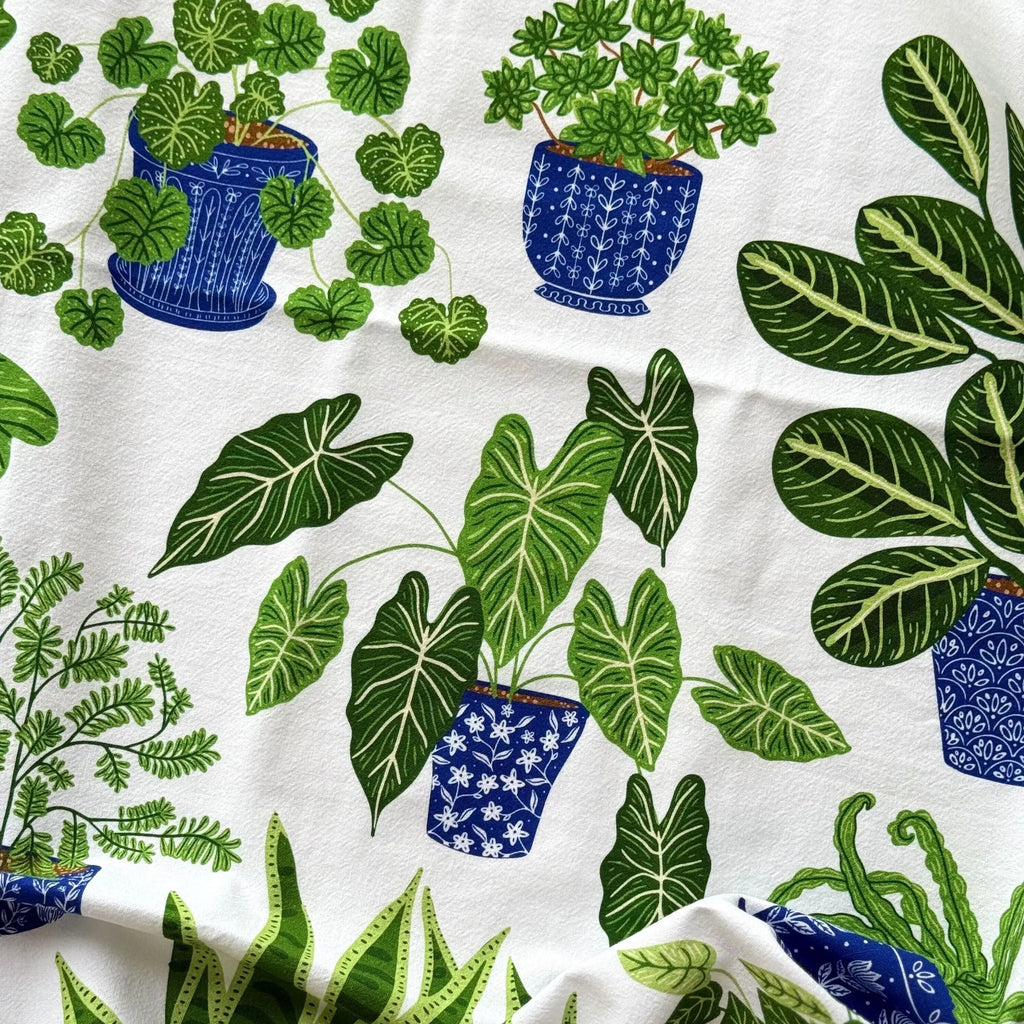 Limited Time Houseplant Tea Towel - Gingiber