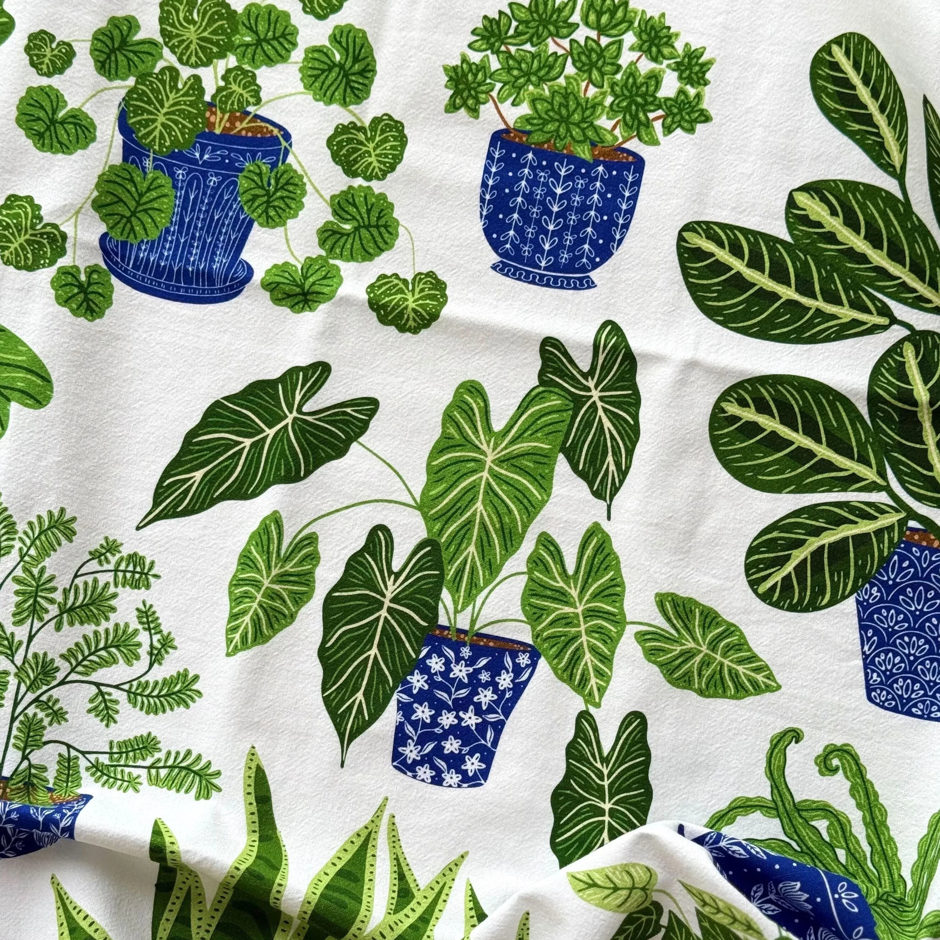 Limited Time Houseplant Tea Towel - Gingiber