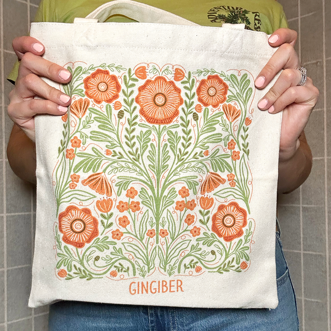 Poppy Tote Bag