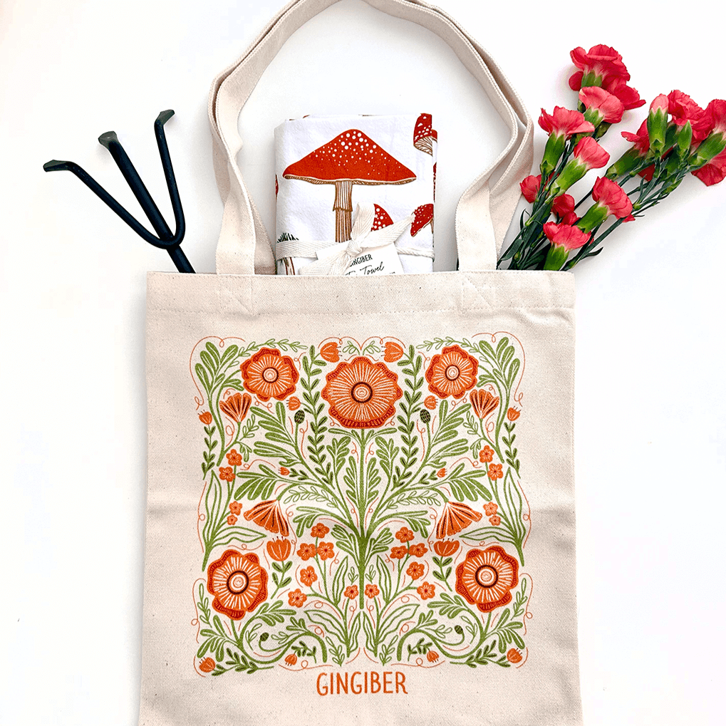Poppy Tote Bag
