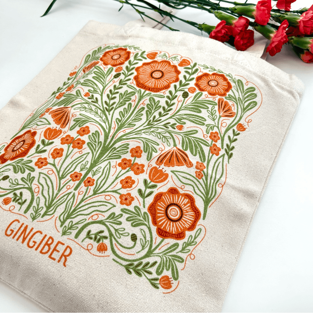 Poppy Tote Bag