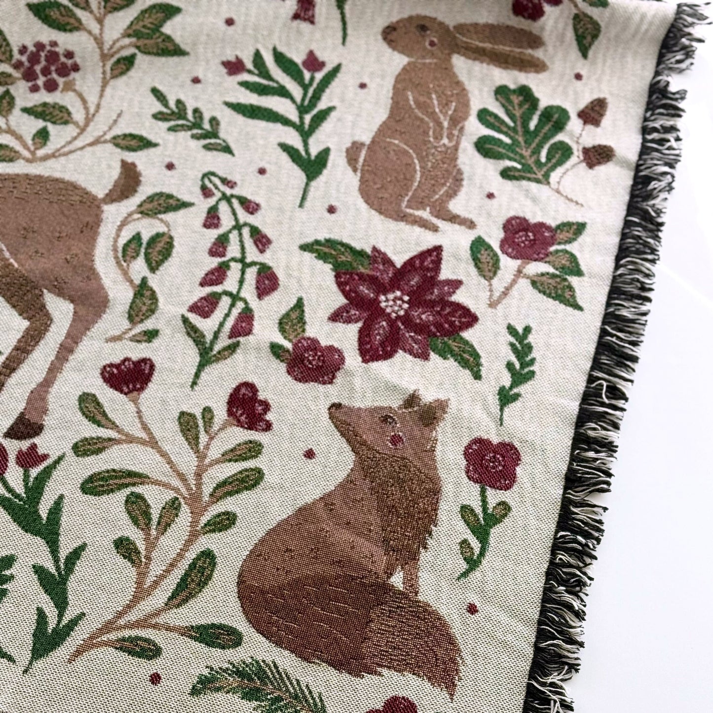 Christmas Forest Blanket