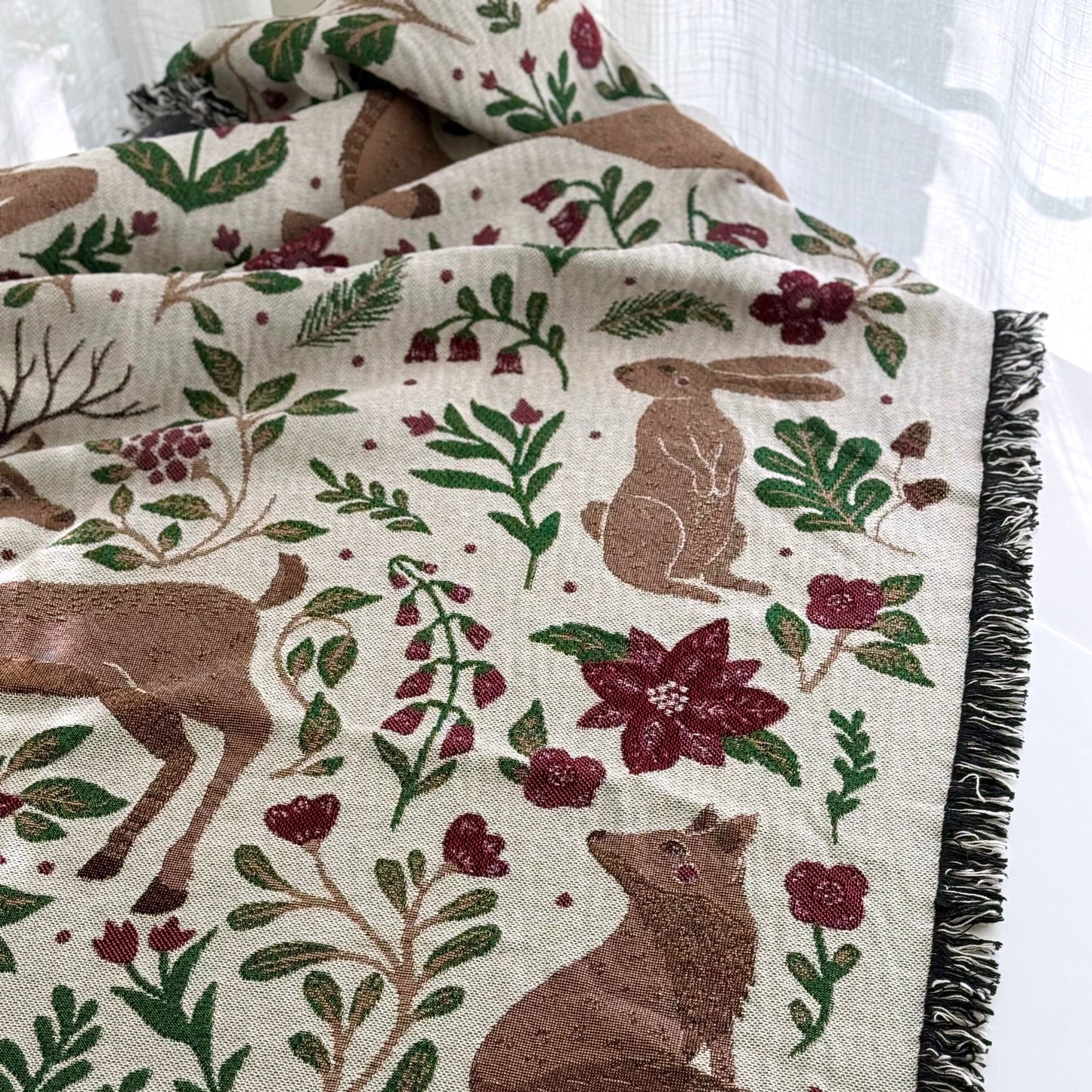 Christmas Forest Blanket