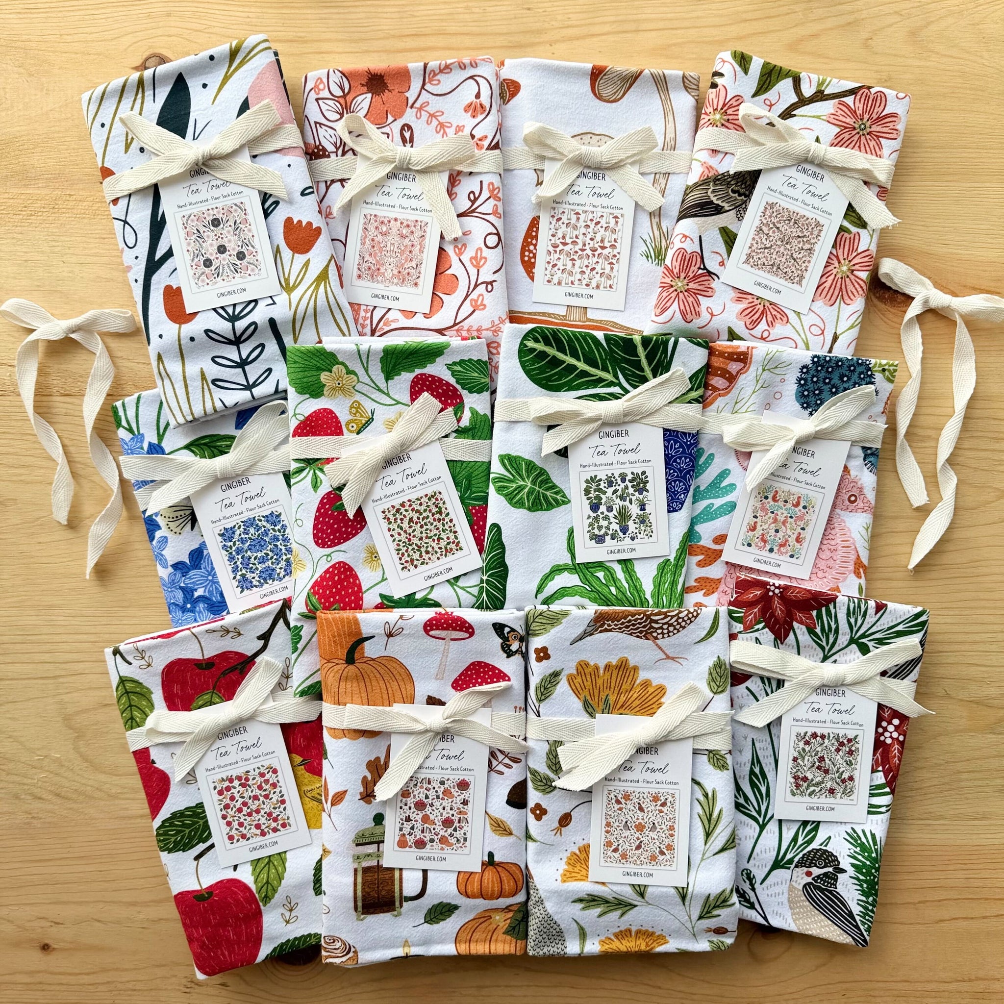 12 Months of Tea Towel Club Bundle