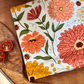 Zinnia Tea Towel