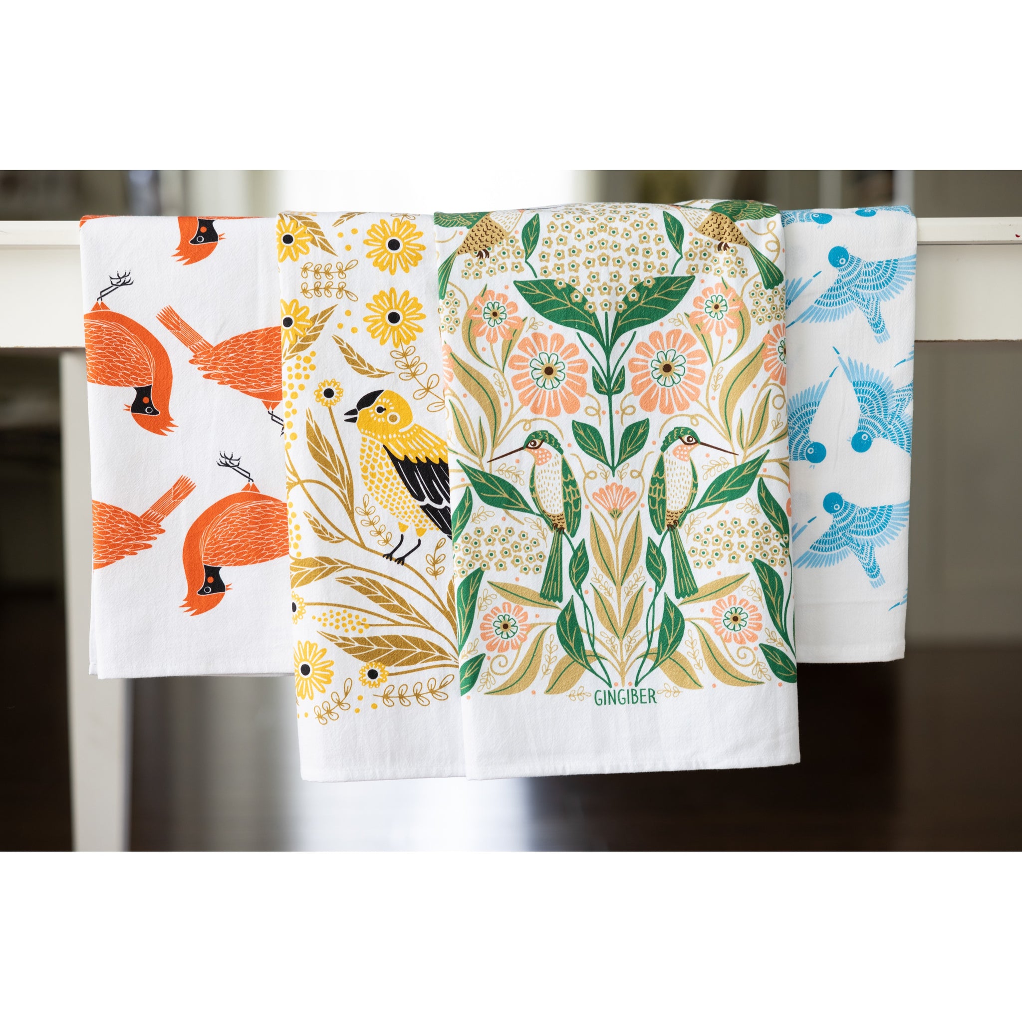 Bird Tea Towel Gift Set