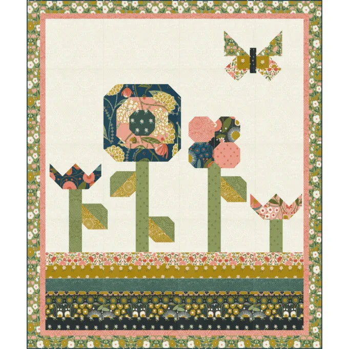Magic Garden Wall Hanging Pattern - PDF - Gingiber