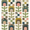 Dancing Mums Quilt Pattern - PDF - Gingiber