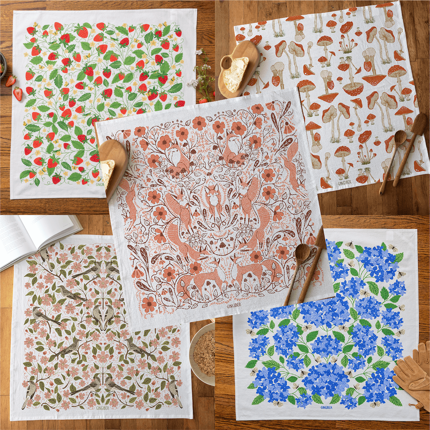 Tea Towel Club Bundle- SAVE 16%