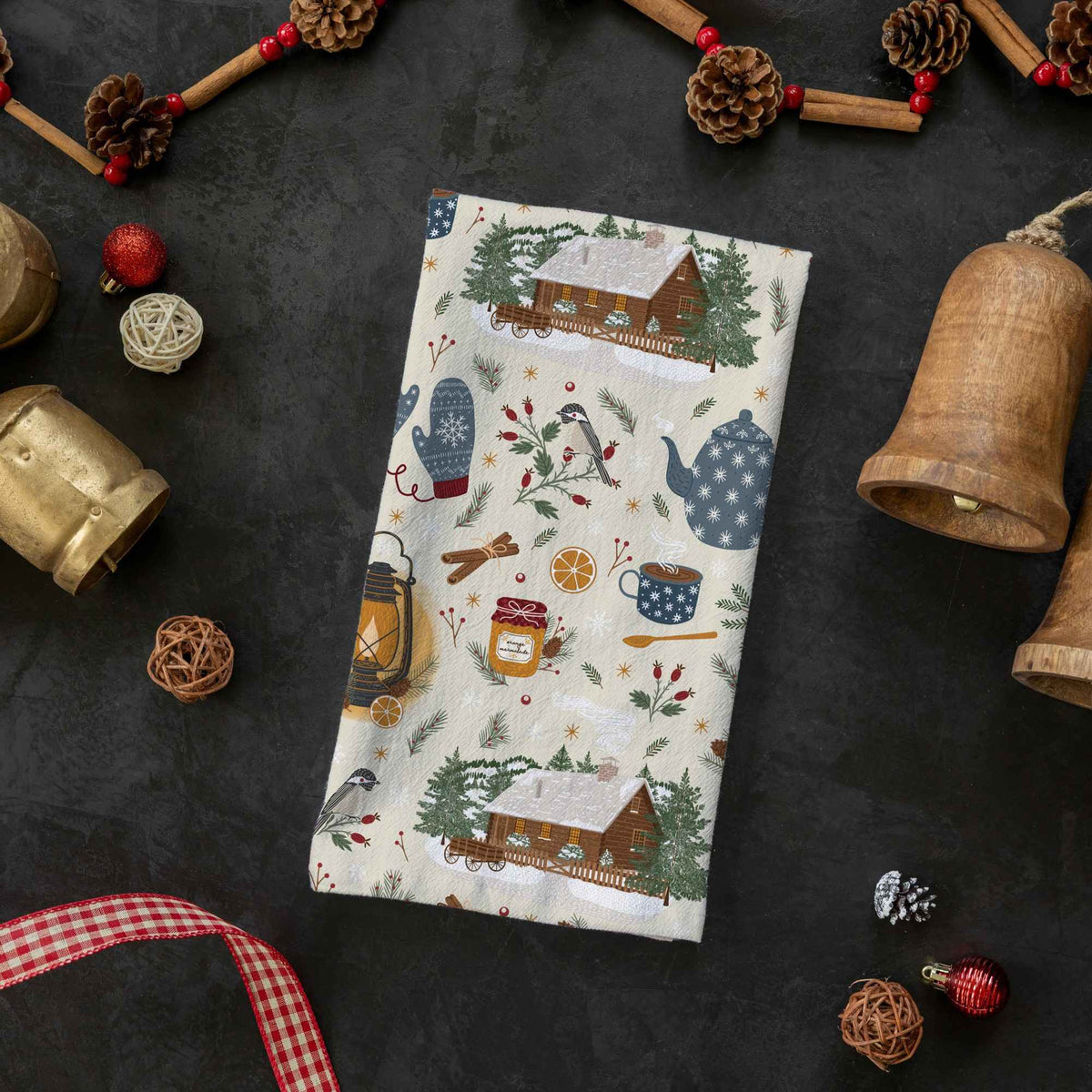 Cozy Comforts Tea Towel