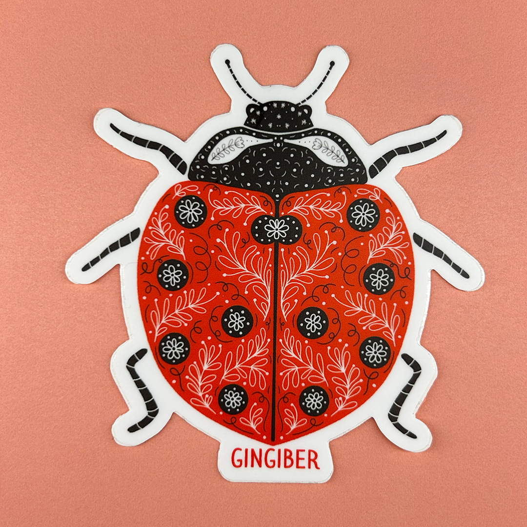 Ladybug Sticker