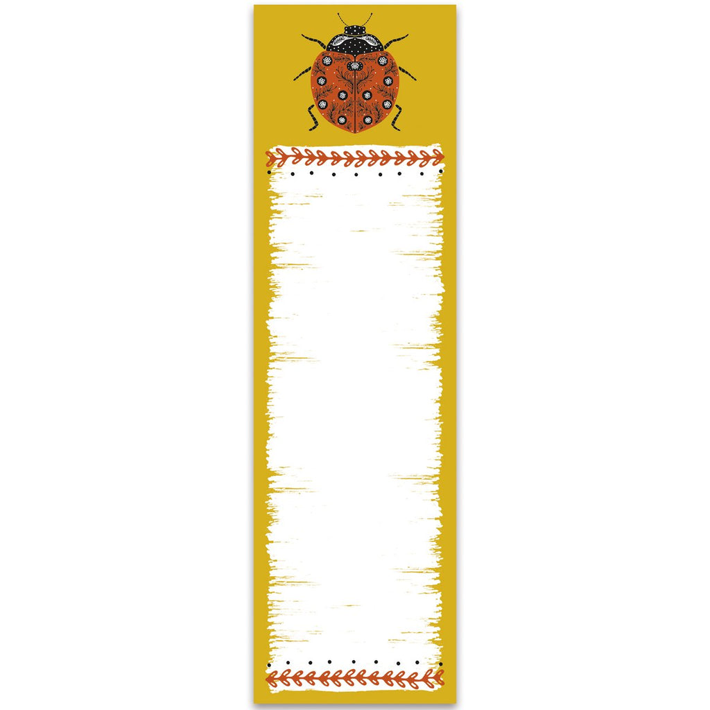 Ladybug Bee List Pad