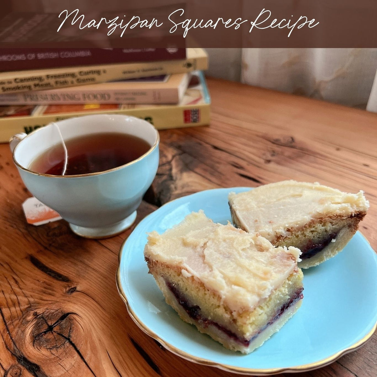Marzipan Squares Recipe