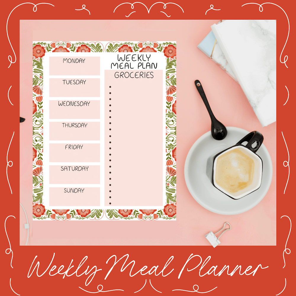 weekly meal plan
