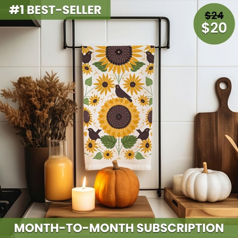 Monthly Tea Towel Subscription