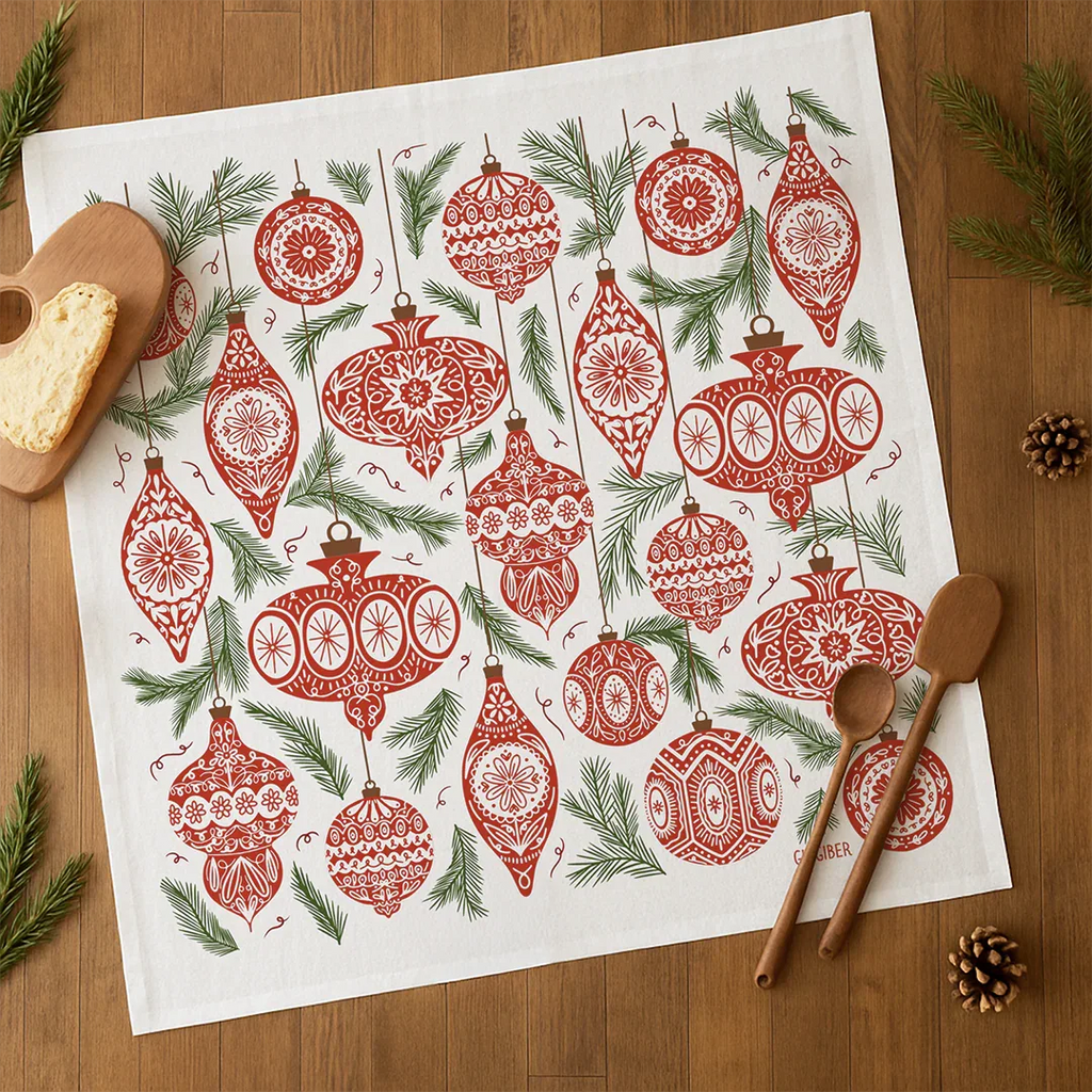 Holly Jolly Tea Towel Bundle (REDIRECT) - Gingiber