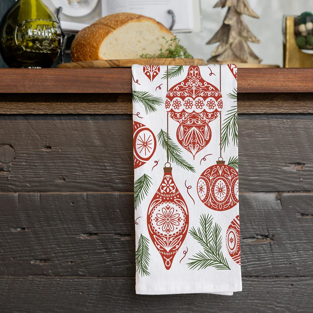 Ornament Tea Towel (REDIRECT) - Gingiber