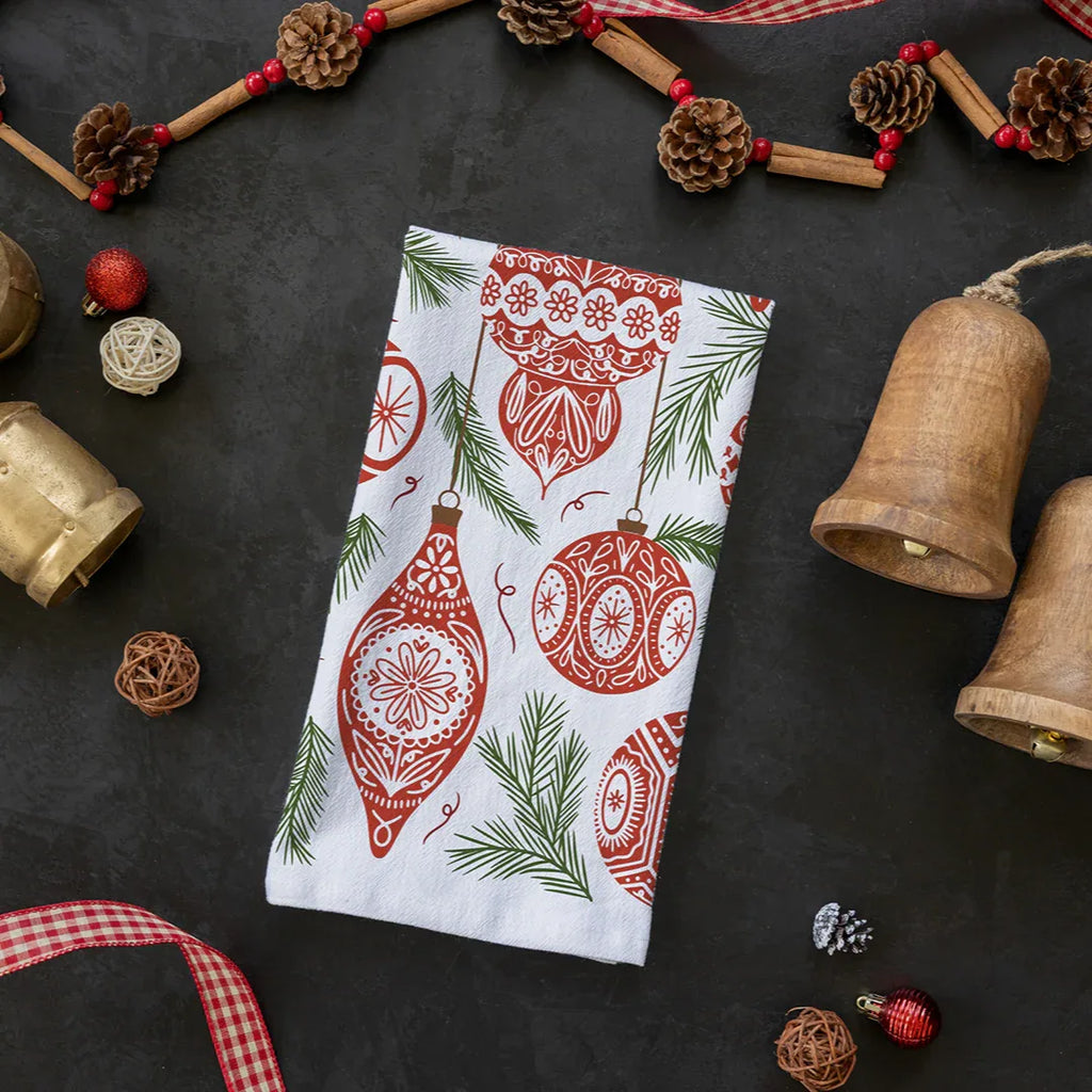 Ornament Tea Towel (REDIRECT) - Gingiber