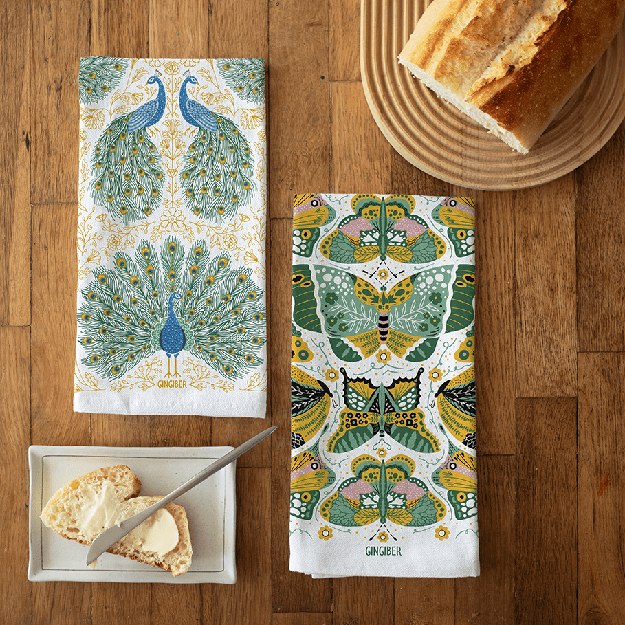 Ornate Wings Tea Towel Bundle
