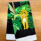 Jungle Tigers Tea Towel by Peggy Dean