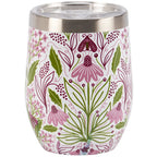 Purple Floral Tumbler