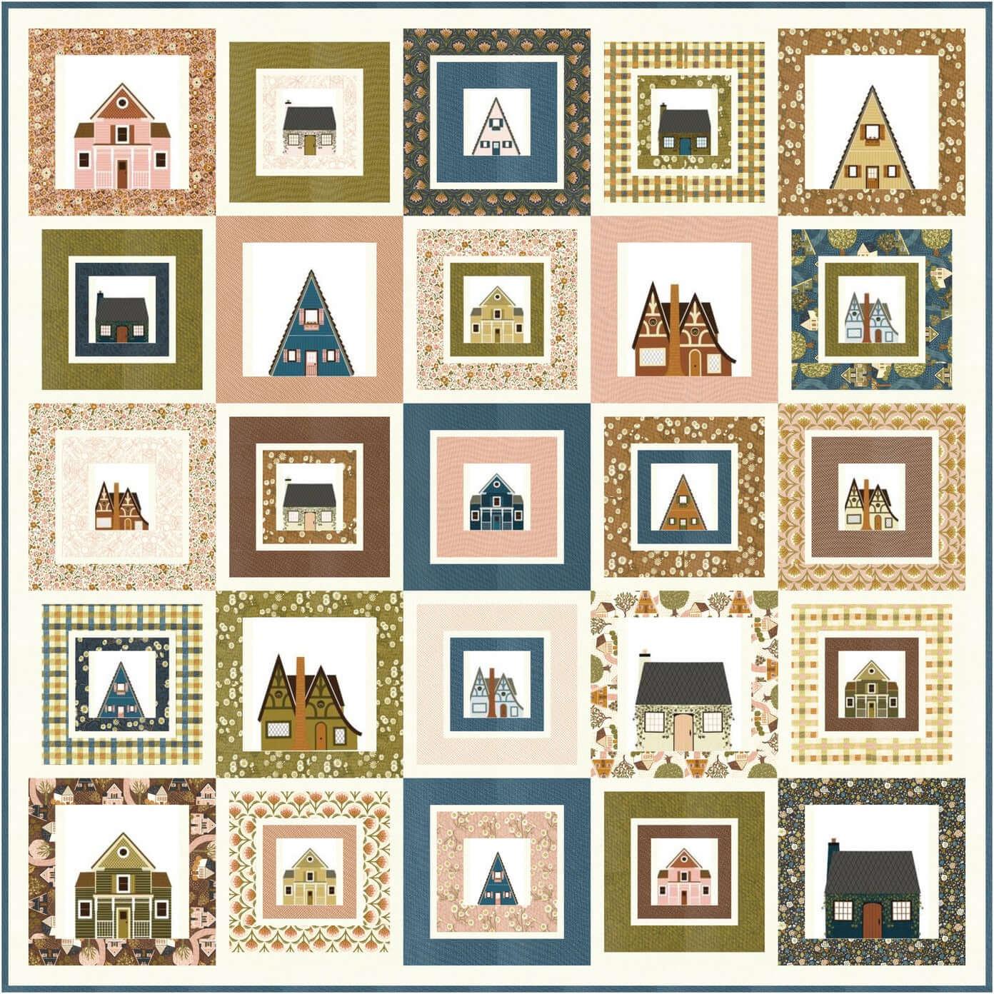 Blended Together Quilt Pattern - Gingiber