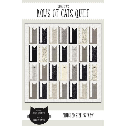 Rows of Cats Pattern