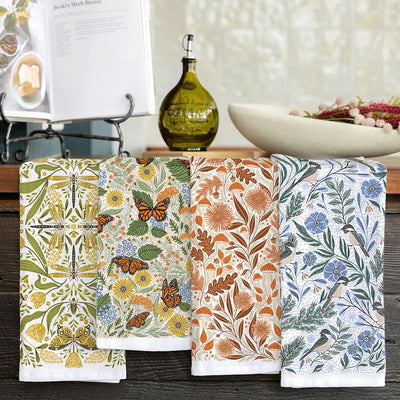 Savor the Seasons Tea Towel Bundle - Gingiber