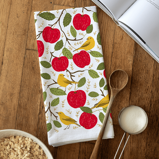 Limited Time Apple Orchard Tea Towel
