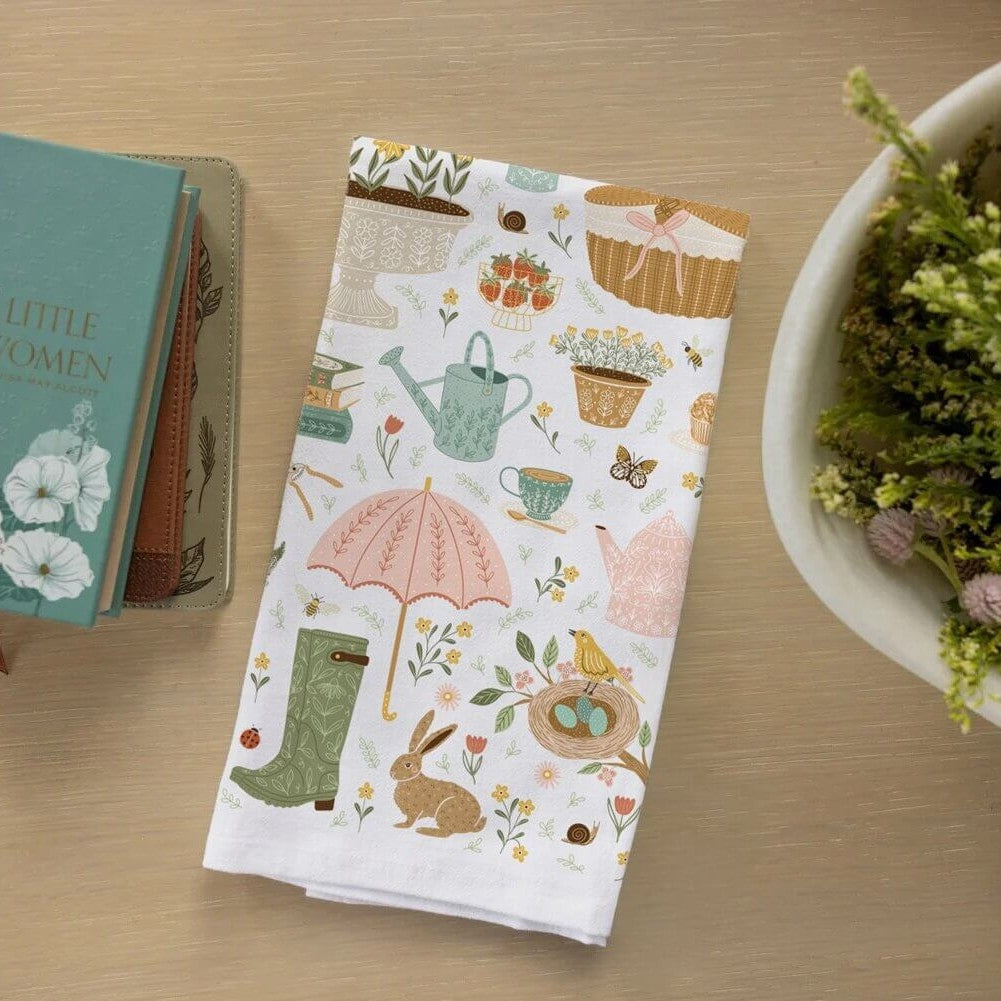 Spring Favorite Things Tea Towel - SAVE 16%