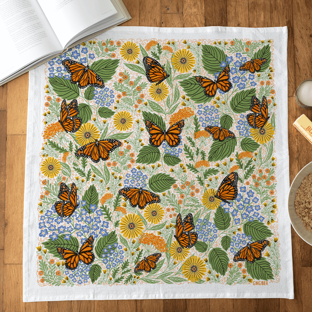 Fall Flora Tea Towel Bundle