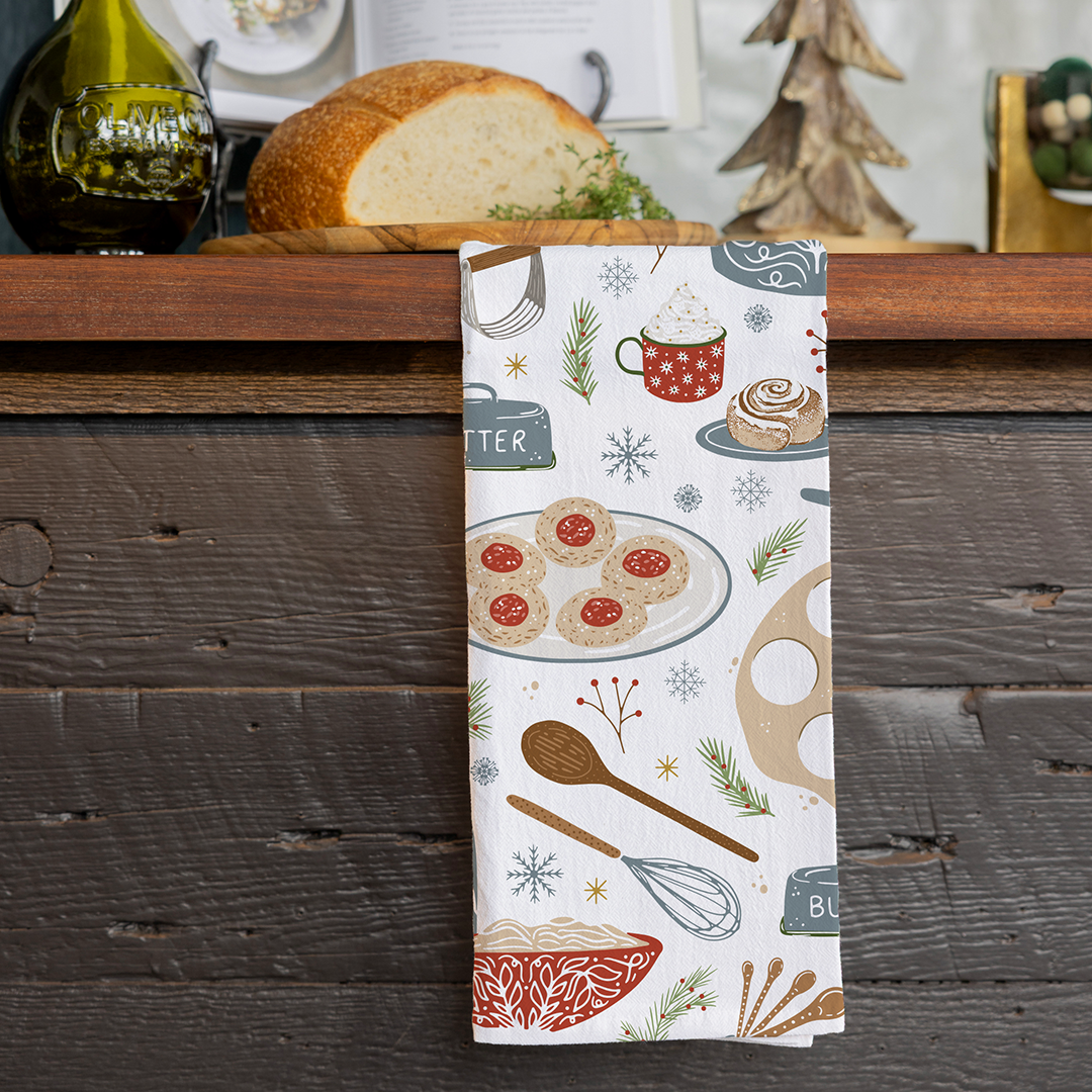 Sweet Traditions Tea Towel