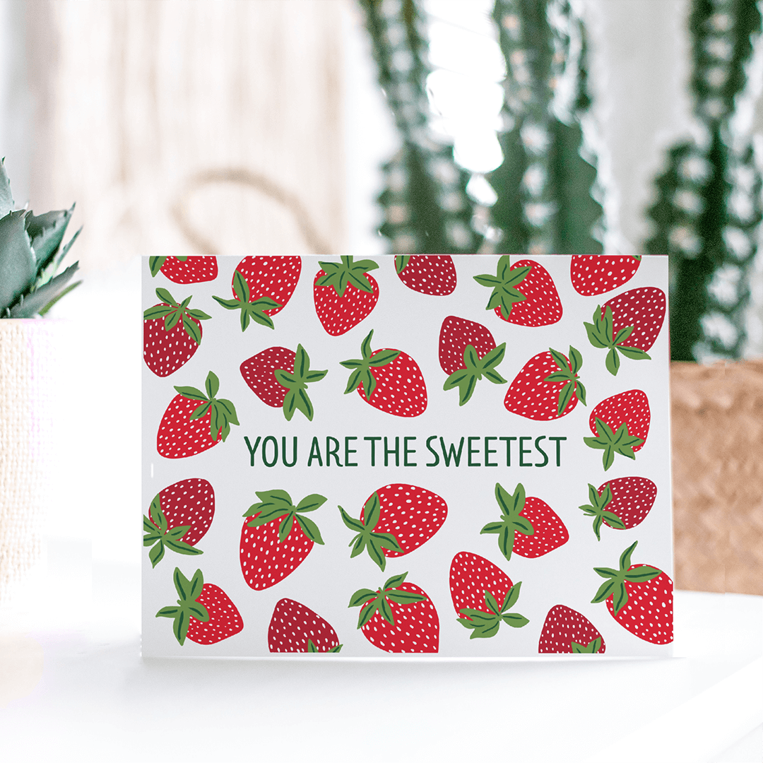 Sweetest Strawberry Card