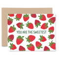 Sweetest Strawberry Card - Gingiber