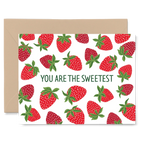 Sweetest Strawberry Card - Gingiber