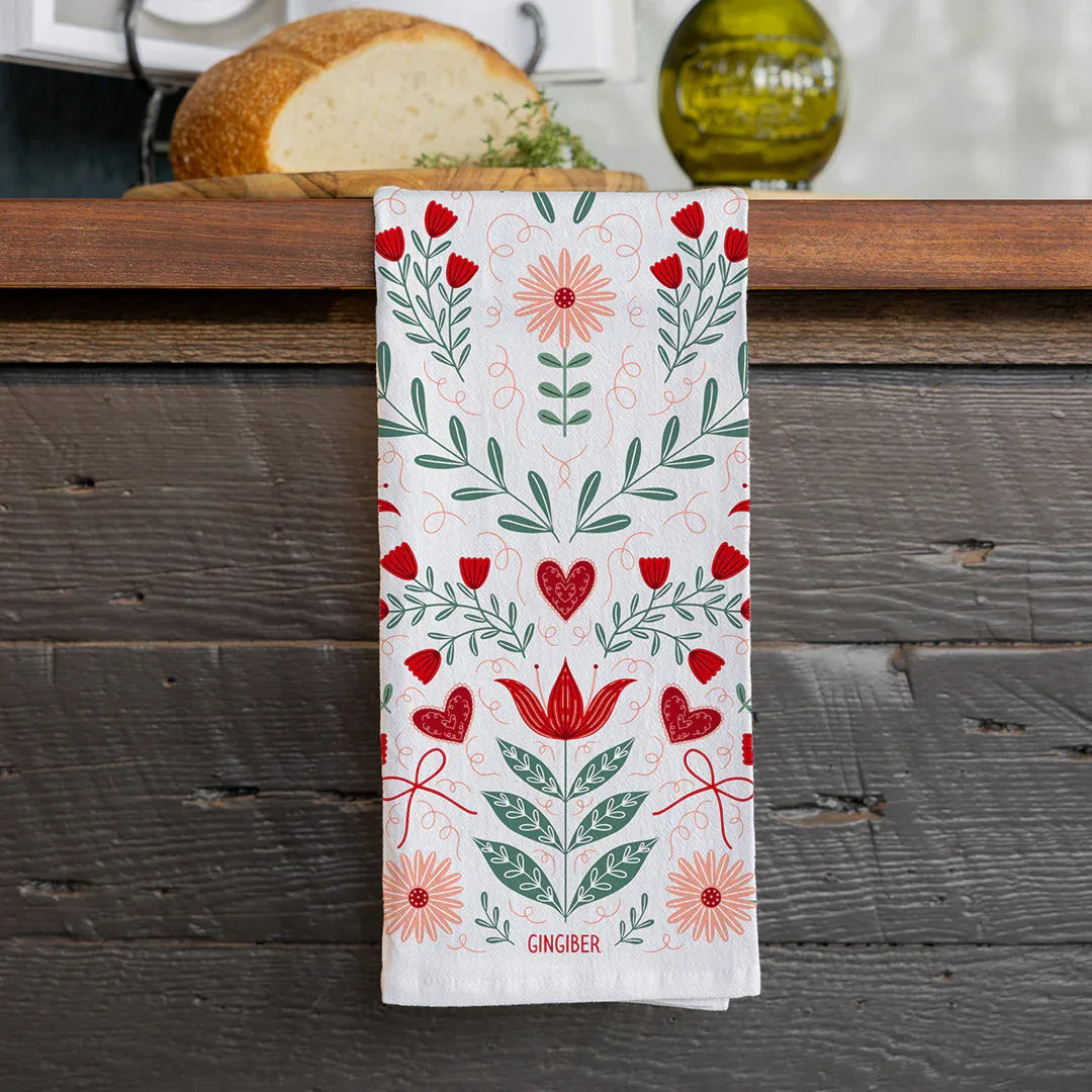 Sweetheart Tea Towel - Gingiber