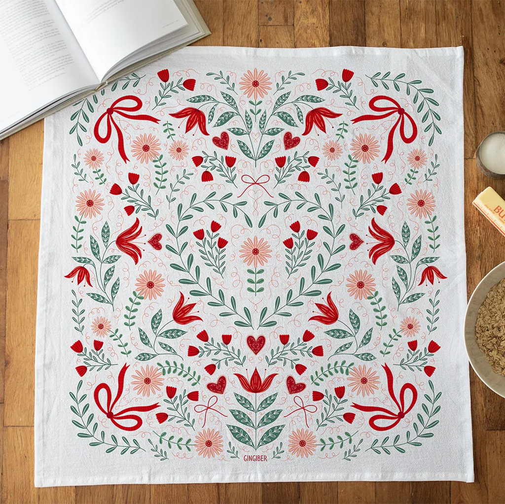 Sweetheart Tea Towel - Gingiber