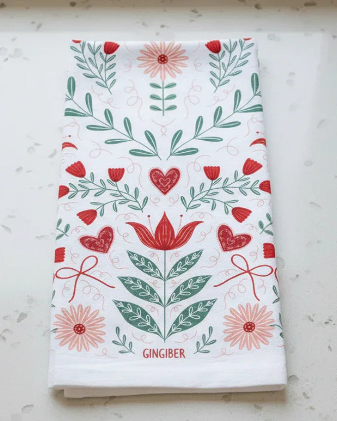 Sweetheart Tea Towel - Gingiber