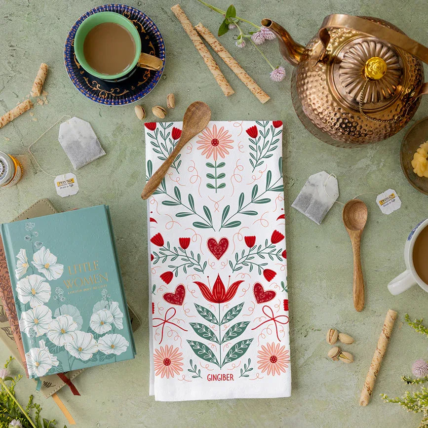 Sweetheart Tea Towel - Gingiber
