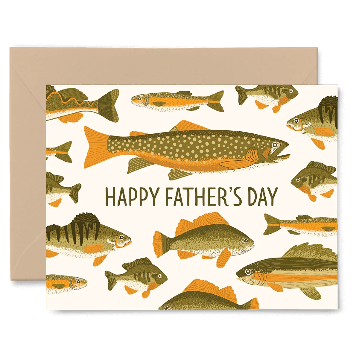 Fish Father's Day Card - Gingiber