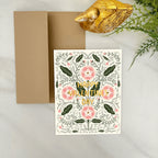 Valentine's Floral Card - Gingiber