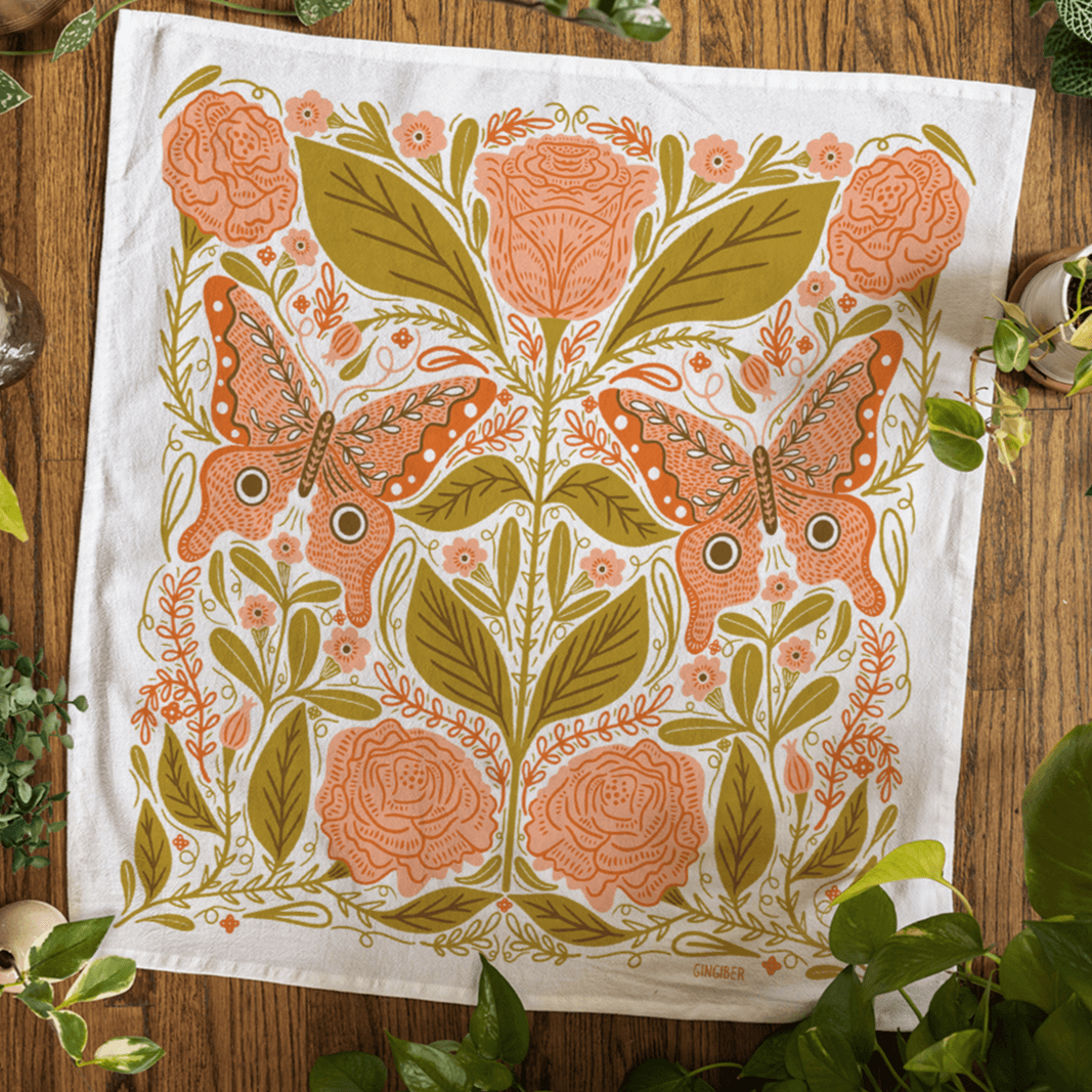 Vintage/Woodland Tea Towel Bundle