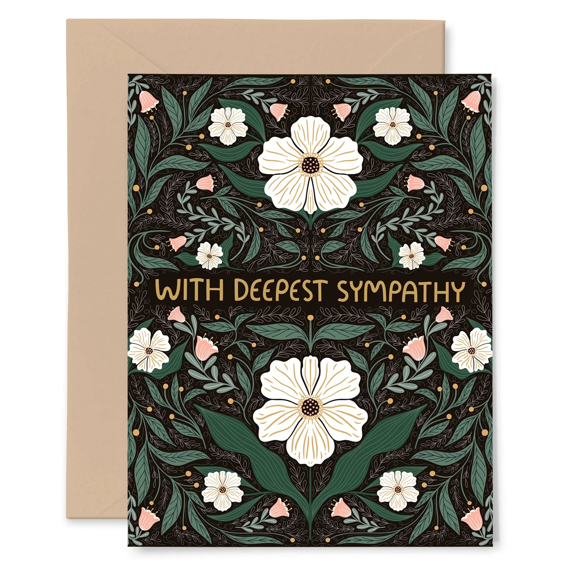 With Deepest Sympathy Card - Gingiber